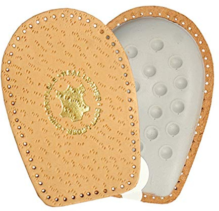 Kaps Plantilla Para El Talón de Cuero Auténtico Con Almohadilla De Espuma, Plantillas Ortopédicas Para Zapatos Para Hombres Y Mujeres, Airflex, Todos Los Tamaños (44-46 EUR)