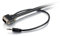 C2G 50228 Select VGA + cable de audio y video estéreo de 3,5 mm M/M, clasificación CMG en pared, negro (25 pies, 7,62 metros)