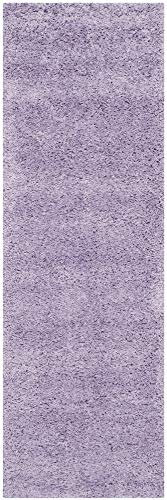 Safavieh California Shag Collection Accent Rug - 2'3 x 5', Lilac, Non-Shedding & Easy Care, 2-inch Thick Ideal for High Traffic Areas in Entryway, Living Room, Bedroom (SG151-7272)