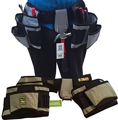 Heavy Duty Tool Belt 2Extra Groß (20Pocket Hammer Loop Nail Rückenstütze