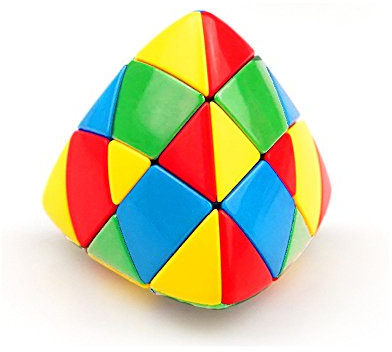 Oostifun Megamorphix Stickerless Mastermorphix Geschwindigkeitswürfel Megamorphix Puzzle(3x3)