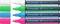 Schneider Maxx 245 Glasboardmarker / Whiteboard Marker (für Glasflächen, trocken abwischbar) 4er Etui weiß, grün, blau, pink