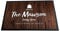 Artylicious Personalised door mat, Family Home, ANY NAME Wood effect printed Door mat 60 x 40cm