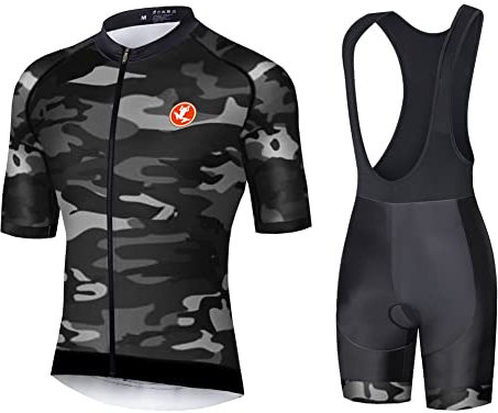 UGLY FROG Maglia Ciclismo Estiva Maglia Ciclismo A Manica Corta Quick Dry Sweat, Traspirante (XS, S, M, L, XL, XXL, XXXL, XXXXL) XSNL01F