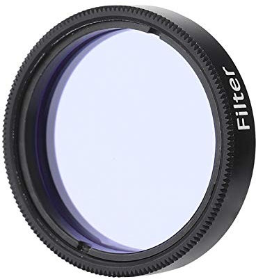 Hopcd 1,25-Zoll-Mondfilter, 1,25-Zoll-Himmelslicht-/Mondfilter mit Standard-M28 * 0,6-mm-Gewinde für Teleskop-Okulare schneidet Lichtverschmutzung