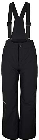 Ziener Unisex Kinder Kinder Ski-Hose, Schnee-Hose | wasserdicht, winddicht, warm Alenko, black, 104