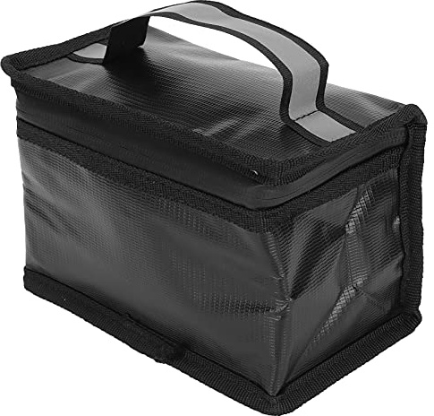 Li‑Po Safe Bag, feuerfeste Lipo Akku Schutztasche Hitzebeständig mit Tragegriff für Protect Akkus für RC Flugzeug Akkus