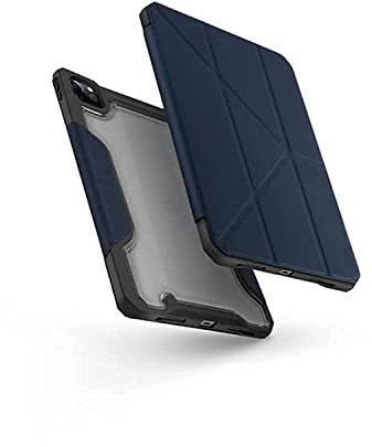 UNIQ CUSTODIA ANTIMICROBICA TREXA PER IPAD PRO 11 (2021) - BLU ELETTRICO