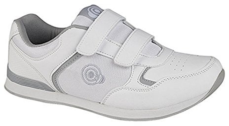 Dek Unisex Drive Touch Fastening Trainer-Style Bowling Shoe White 5 UK