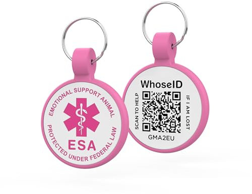 QR-Code-Hundemarke, QR-Code, Haustier-ID-Tag, Hundemarke, kleine Katzenmarke für Kätzchen und Welpen, modifizierbar, kostenloses Online-Profil für Haustiere, QR-Code scannen, sofortige