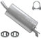 Polmo Endschalldämpfer Auspuff Endtopf für Opel Astra 3 III H Coupe GTC,Schrägheck 1.4 1.4 1.6