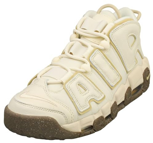 NIKE Air More Uptempo 96 Mens Basketball Trainers DV7230 Sneakers Shoes (UK 10.5 US 11.5 EU 45.5, Coconut Milk Team Gold 100)