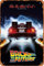 OYRISH Retro-Metallschild, Vintage-Blechschild, Filmposter Zurück in die Zukunft, für Wanddekoration, Café, Bar, Büro, Zuhause, Kunst, Geschenk, 30,5 x 20,3 cm