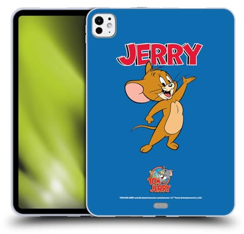 Head Case Designs Offizielle Tom and Jerry Jerry Darsteller Soft Gel Handyhülle Hülle kompatibel mit Apple iPad Pro 11 M4 2024