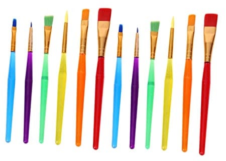 HOODANCOS Satz kinderpinsel malstifte Kinder künstlerpinsel Watercolor stifte Water Painting stifte Pinsel Kinder Wasserfarben-Pinselstift Pinsel für Ölfarbe Gesichtspinsel Aquarell-Ölpinsel