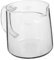 4400ml Jarra Cafetera De Vidrio Hecha a Mano 14.5Cm Para Café FríO Y Caliente Ideal Para Compartir En Casa DiseñO Transparente Y FáCil De Limpiar