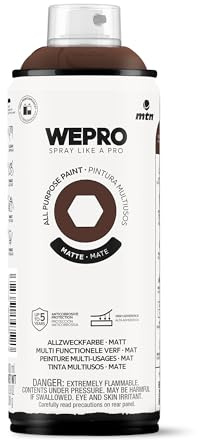 MTN WEPRO Solvent Mate WP-800 Marrón Cacao, Spray 400ml