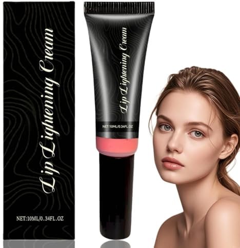 Brightening Lip Balm for Smo/kers and Non-Smo/kers,Lip Lightening Cream for Dark Lips,Lip Plumping Lip Gloss,Lip Lightening Scrub Balm,Natural Ingredients,Refreshing and Not Sticky,Deep Moisturizing