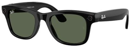 Ray-Ban Meta (Gen 2) Wayfarer Large KI-Brille für Herren — Glänzend Schwarz