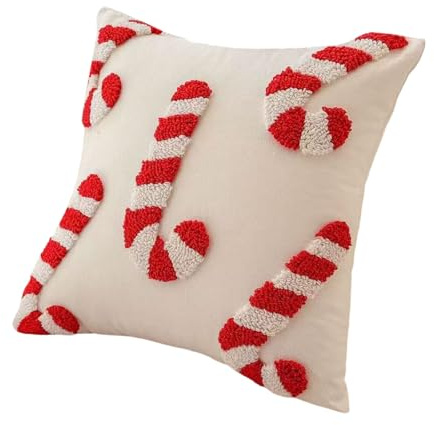 SKFLABOOF Weihnachtsdeko Kissen Decorative Pillows Stockholm Style Room Decor Christmas Clean Girl Deko Dekokissen Mit Füllung Und Bezug