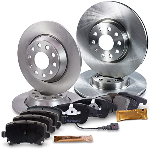 BESTPRICE ATP Bremsenset inkl. Bremsscheiben vorne Ø 312 mm + hinten Ø 282 mm +