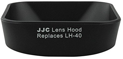 JJC Olympus Zonnekap LH 40, LH-J40/Black, Grau