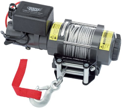 Draper Tools RW/12V-1134KGS Expert 1134Kg 12V Recovery Winch 1134 kg