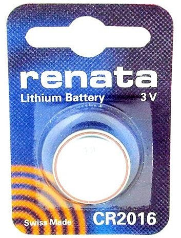 1 x Renata 2016 Swiss Made Lithium Coin Cell Battery