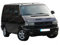 Auto-Bra schwarz kompatibel mit VW Volkswagen T4 Lange Front Facelift Transporter Multivan Caravelle Haubenbra Steinschlagschutz