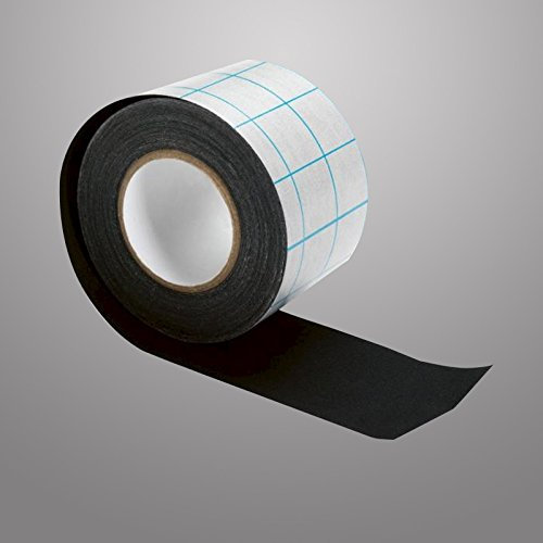 Modulor filmoplast® T Textilgewebe selbstklebend 240 µm säurefrei, schwarz, 10m x 5 cm