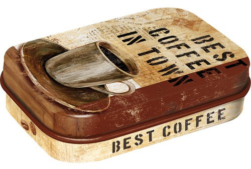Nostalgic-Art 81254, Coffee & Chocolate, Best Coffee in Town, Pillendose