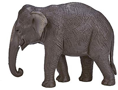 MOJO Asian Elephant Realistic International Wildlife Hand Painted Toy Figurine