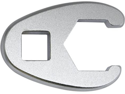 SW-Stahl 01490-27SB Offener Ringschlüssel, 27 mm, 1/2 I Hahnenfußschlüssel 1/2 Zoll I Schraubenschlüssel I Bremsleitungsschlüssel SW 27 mm