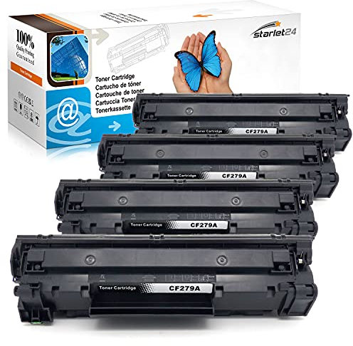 4X Toner kompatibel zu HP CF-279A für Hewlett-Packard Laserjet Pro M12a Laserjet Pro M12w HP Laserjet Pro MFP M26a Laserjet Pro MFP M26nw