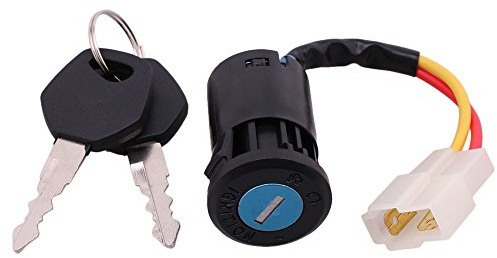 2 Wires Children Electric Car Ignition Key Switch Kid ATV Ride On Car Part