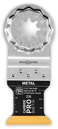 Fein Starlock E-Cut Carbide Pro Saw Blade, 1-1/4 Width, 1-5/8 Length