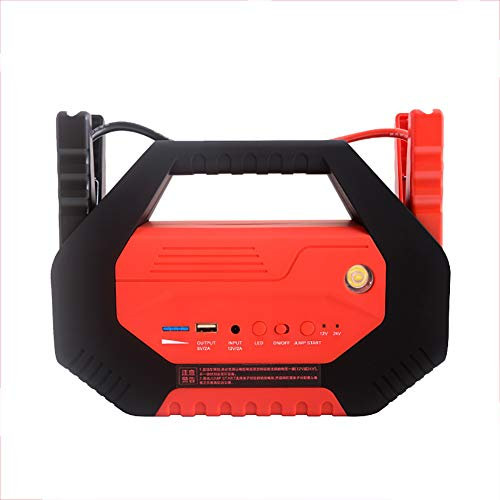 Yajun Car Jump Starter Emergency Charger Battery Power Bank Pack Booster 12V 24V Multi-function Starting Device,32000MAH