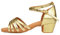 Donna Bambina Scarpe da Ballo Latino/Ballo da Sala/Ballo Liscio Danza Moderna Scarpe da Raso Oro 29