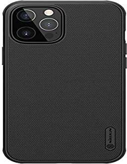 Nillkin - iPhone 12/12 Pro Case - Super Frosted Shield Pro - Back - Black