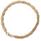 Maverton Kettenarmband Damen 333 Gold + personalisierte Geschenkbox mit Gravur - goldener Armreif mit einzigartiger Bindung für Frauen - Länge: 19 cm - 8 Karat