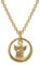 trendor Anhänger Taufring mit Engel Gold 333 mit goldplattierter Kette 72931-42 42 cm