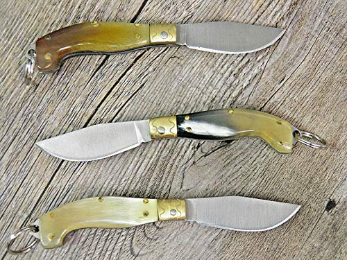 generico 1 x Coltello 11 CM PORTACHIAVE arbus Sardegna SARDO Manico Corno di Bue PATTADA 118192