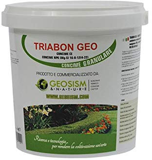 Triabon, engrais NPK (Mg, S) 16-8-12 + (4.22) + micro-éléments (1 kg)