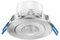 conecto Infrarot Bewegungsmelder | Unterputz | Erfassungswinkel 360° | Inneninstallation | IP20 | Aluminium