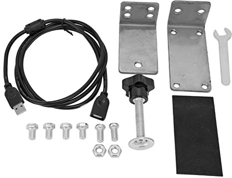 Montaje de freno de mano para juegos de carreras, montaje de freno de mano USB de alta rigidez de 64 bits para juegos Sim