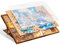 Becko US 1000 Piece Jigsaw Puzzle Board with Adjustable Easel and Clear Cover, Modern Style for Adults