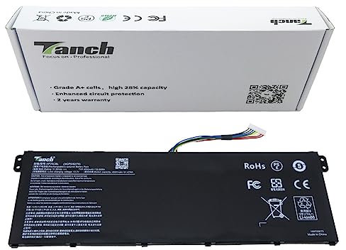 Batterie d'ordinateur portable AP20CBL AP20CDL pour Acer Aspire 5 N20C5 A515-45-R74Z A15-46-R3UB A515-58P A515-56-72U4 Aspire 5 14 A514-56M-576D Chromebook 511 C734 1 Tension : 1,55 V. 4590 mAh/53 Wh