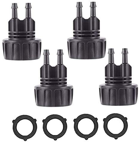 Connettore Tubo Flessibile Per Irrigazione A Goccia Tubo Per Irrigazione A Goccia Da 1/4 Pollice A Adattatore Per Rubinetto Da Giardino Da 3/4 Pollice, Parti Per Irrigazione A Goccia