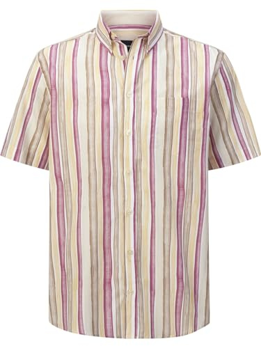 BABISTA Herren Kurzarmhemd Benzetti rot, 2XL (XXL) - 45/46