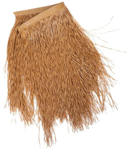 HANABASS Toit D'herbe De Chaume Tiki Rouleau De Paille Artificielle Mexicaine Panneau De Chaume Cabane Tiki Palapa Toit De Chaume Herbe Pour Bar Cabane Jardin Parasol